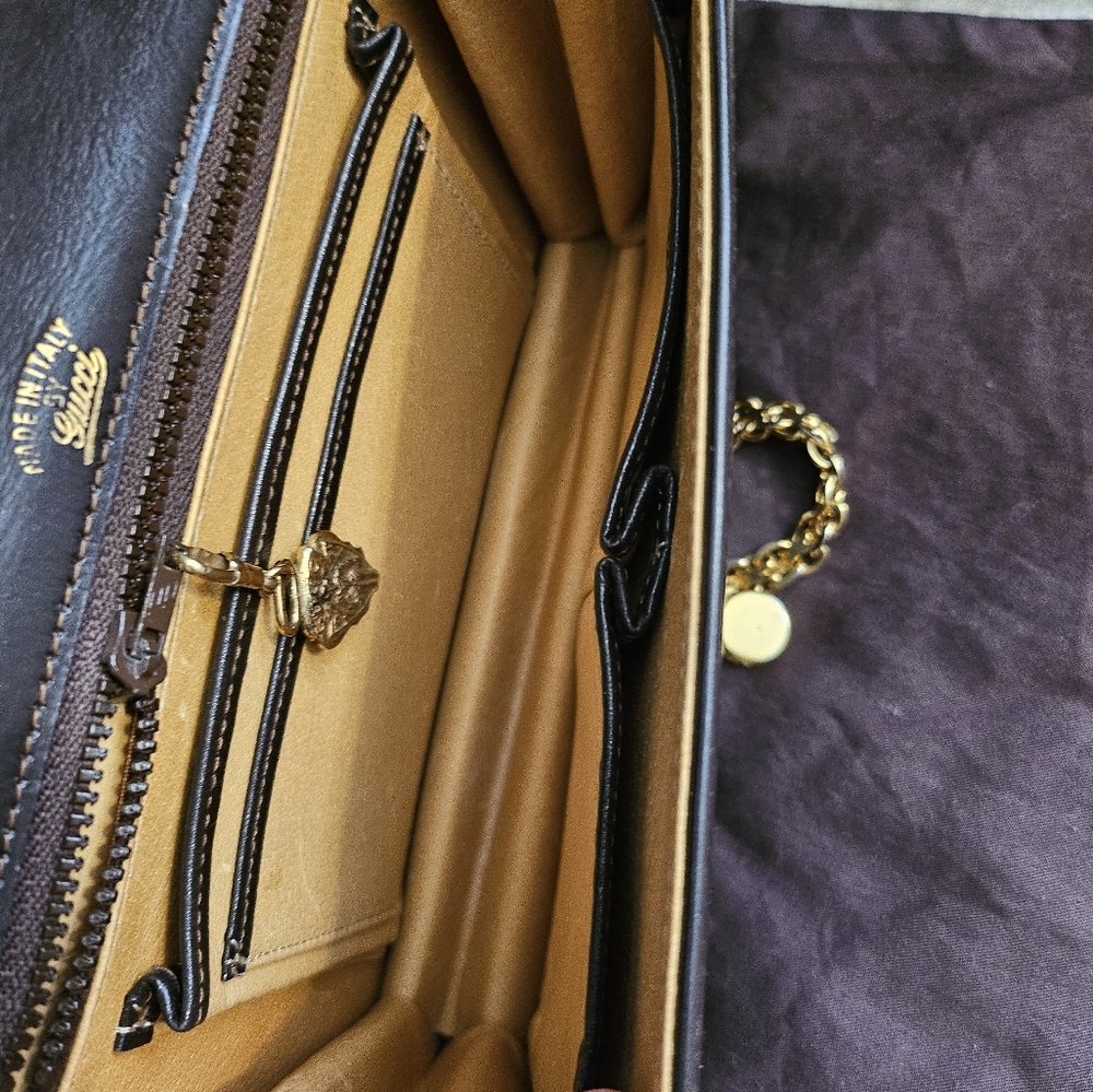 Rare Vintage 1970's Gucci chain shoulder bag/clutch bag. - Picture 5 of 10